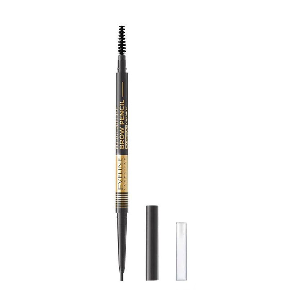 Водостійкий олівець для брів Eveline Cosmetics Micro Precise Brow Pencil 04 Graphite, 1.2 г